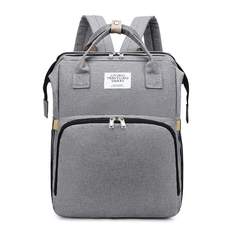 2-in-1 Backpack with Integrated Baby Bed - Image 12