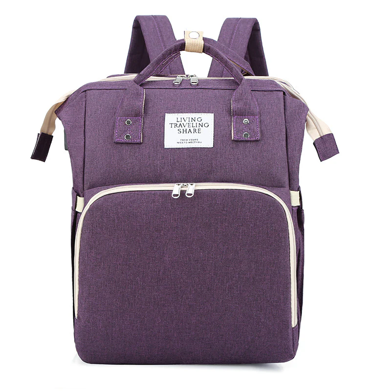 2-in-1 Backpack with Integrated Baby Bed - Image 13