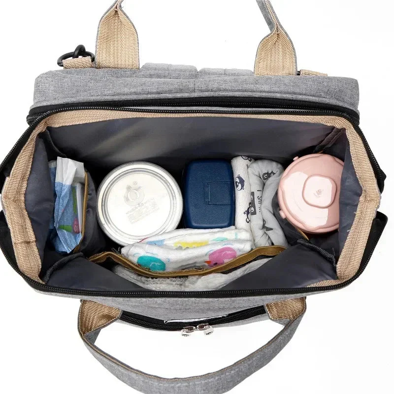 2-in-1 Backpack with Integrated Baby Bed - Image 3