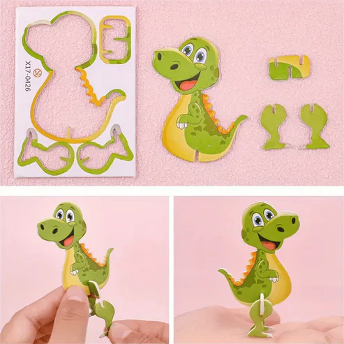 3D cartoon puzzle set for children - Image 3