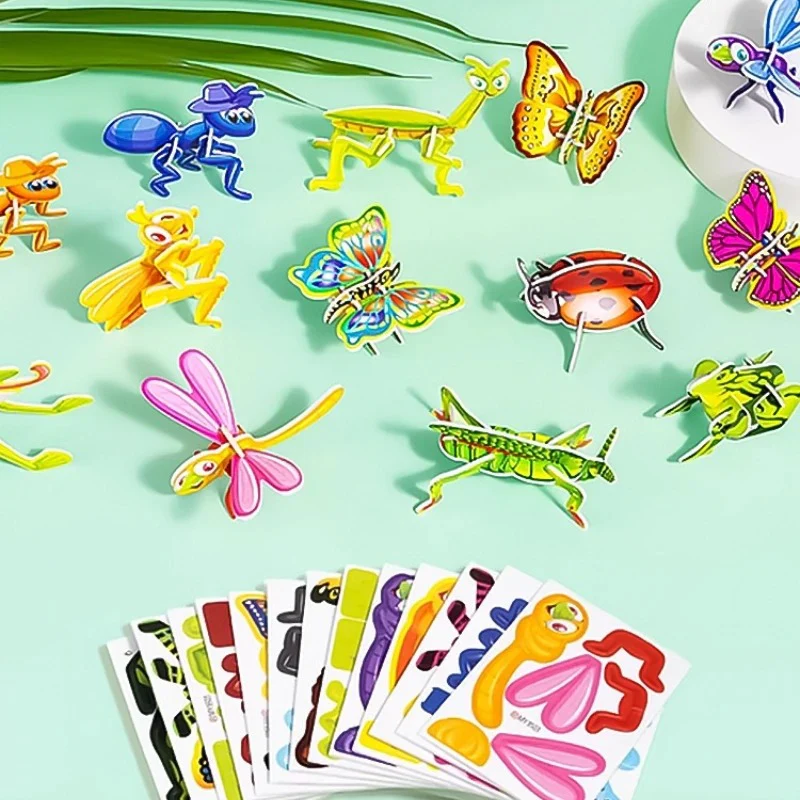 3D cartoon puzzle set for children - Image 9