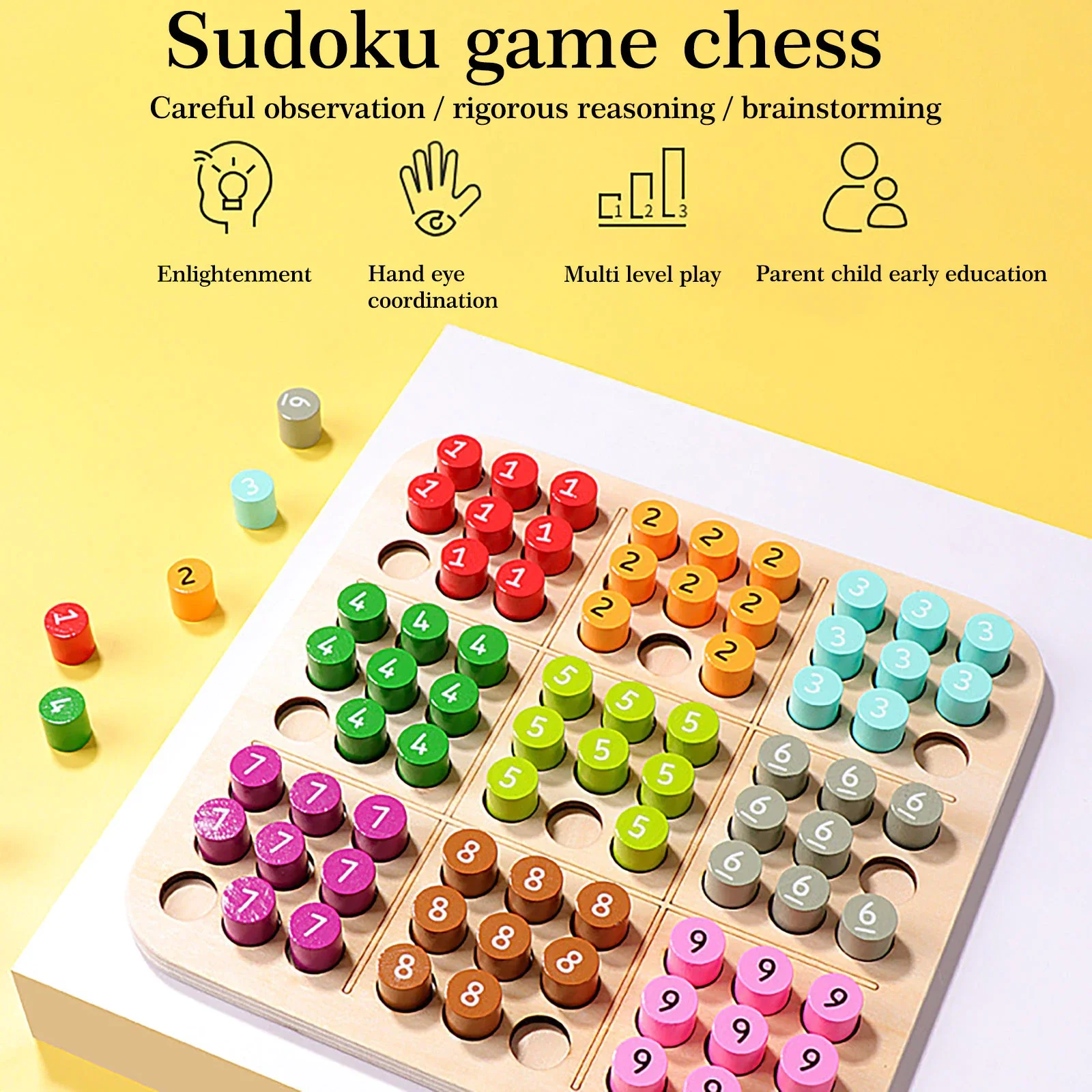 3D wooden sudoku - hours of fun and development - Image 5