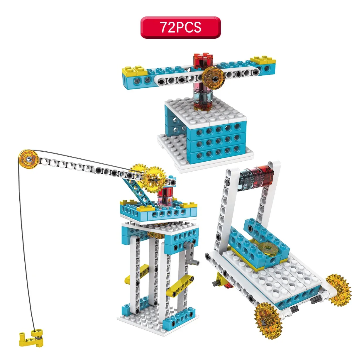 3in1 Science and Engineering Building Blocks Play Set - Image 14