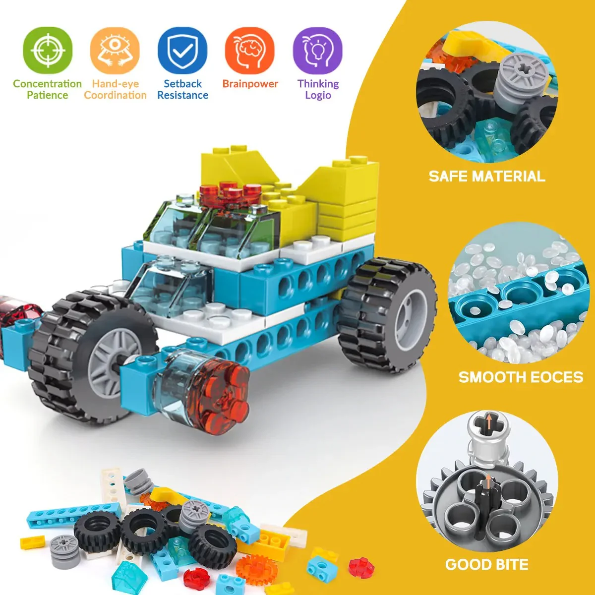 3in1 Science and Engineering Building Blocks Play Set - Image 3