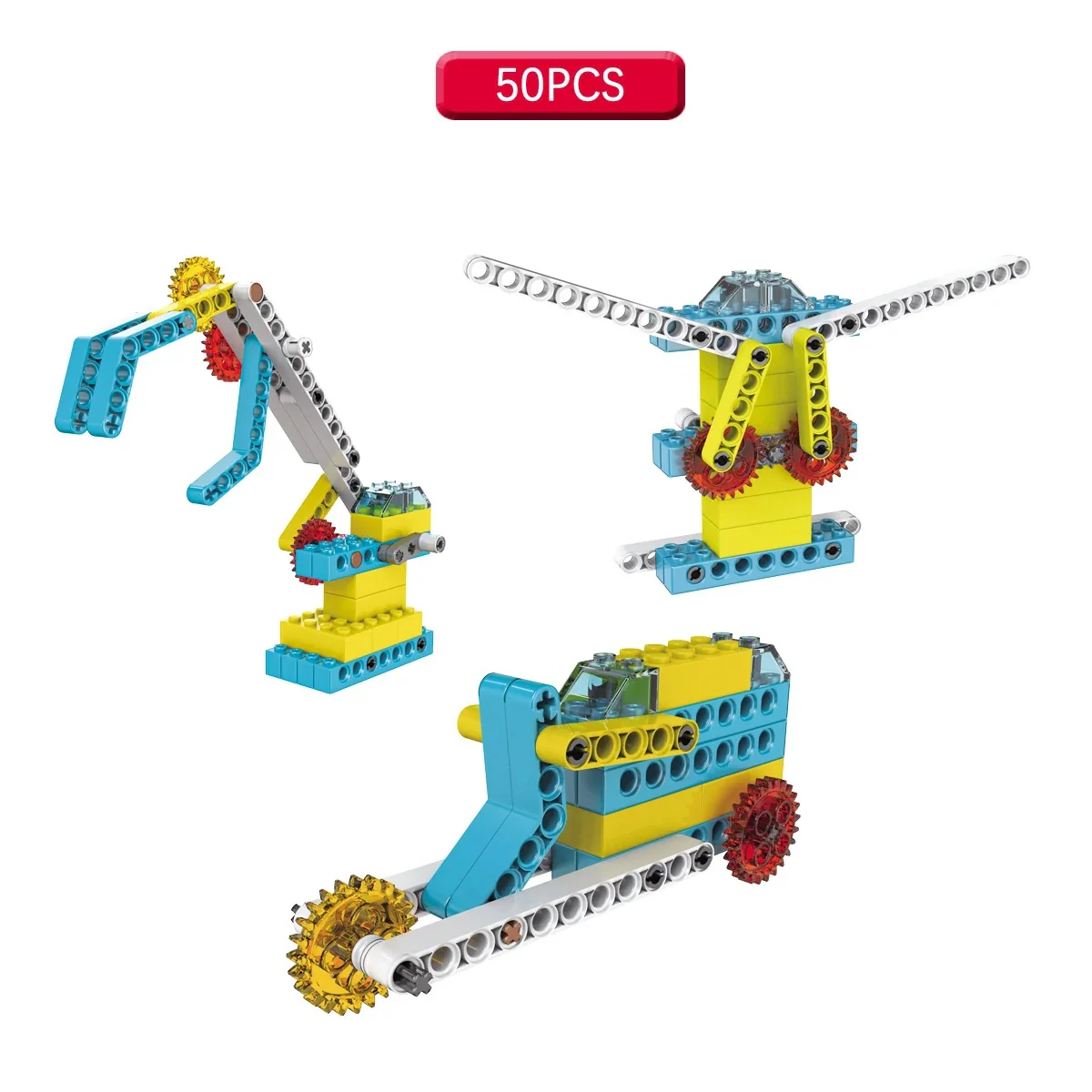 3in1 Science and Engineering Building Blocks Play Set - Image 4