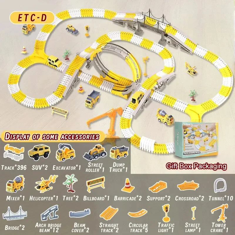 Adventure race track with track cars - Image 8