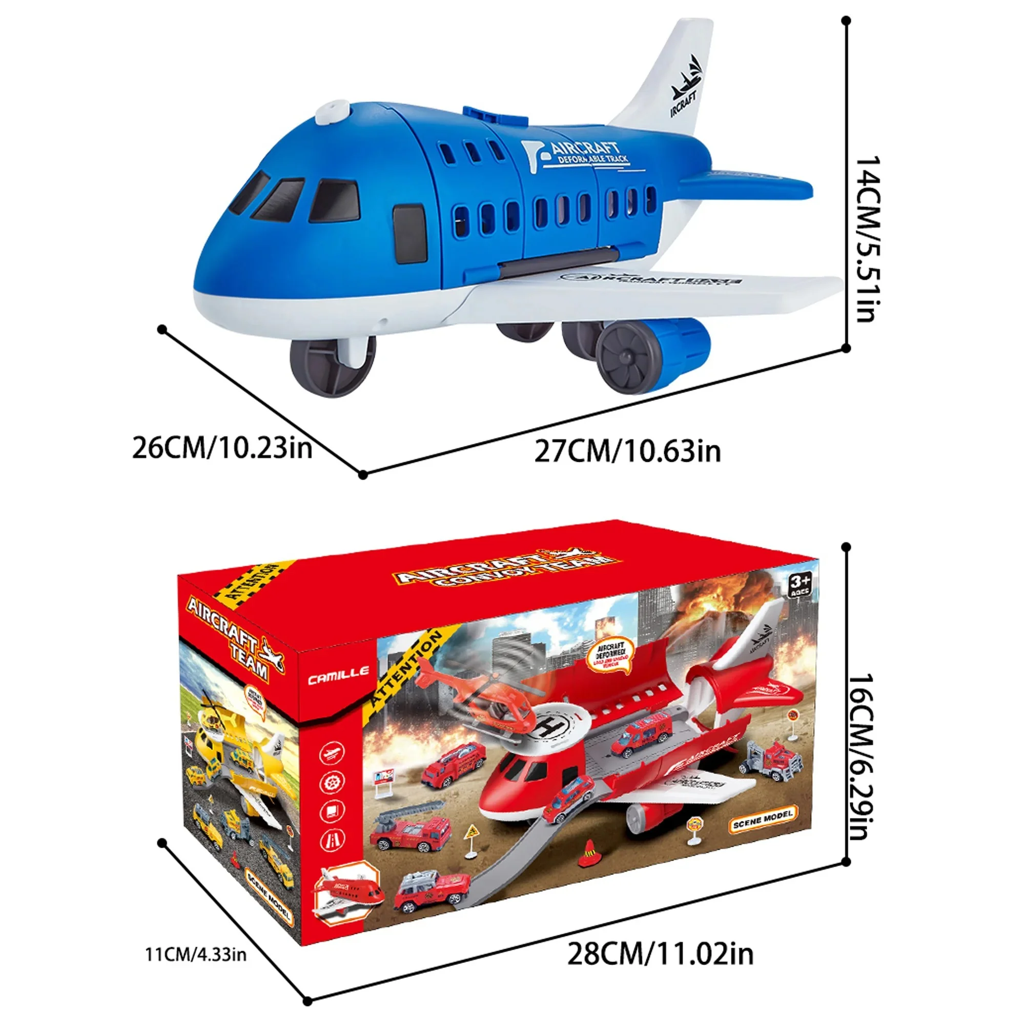 Aircraft and Vehicle Play Set - Image 5