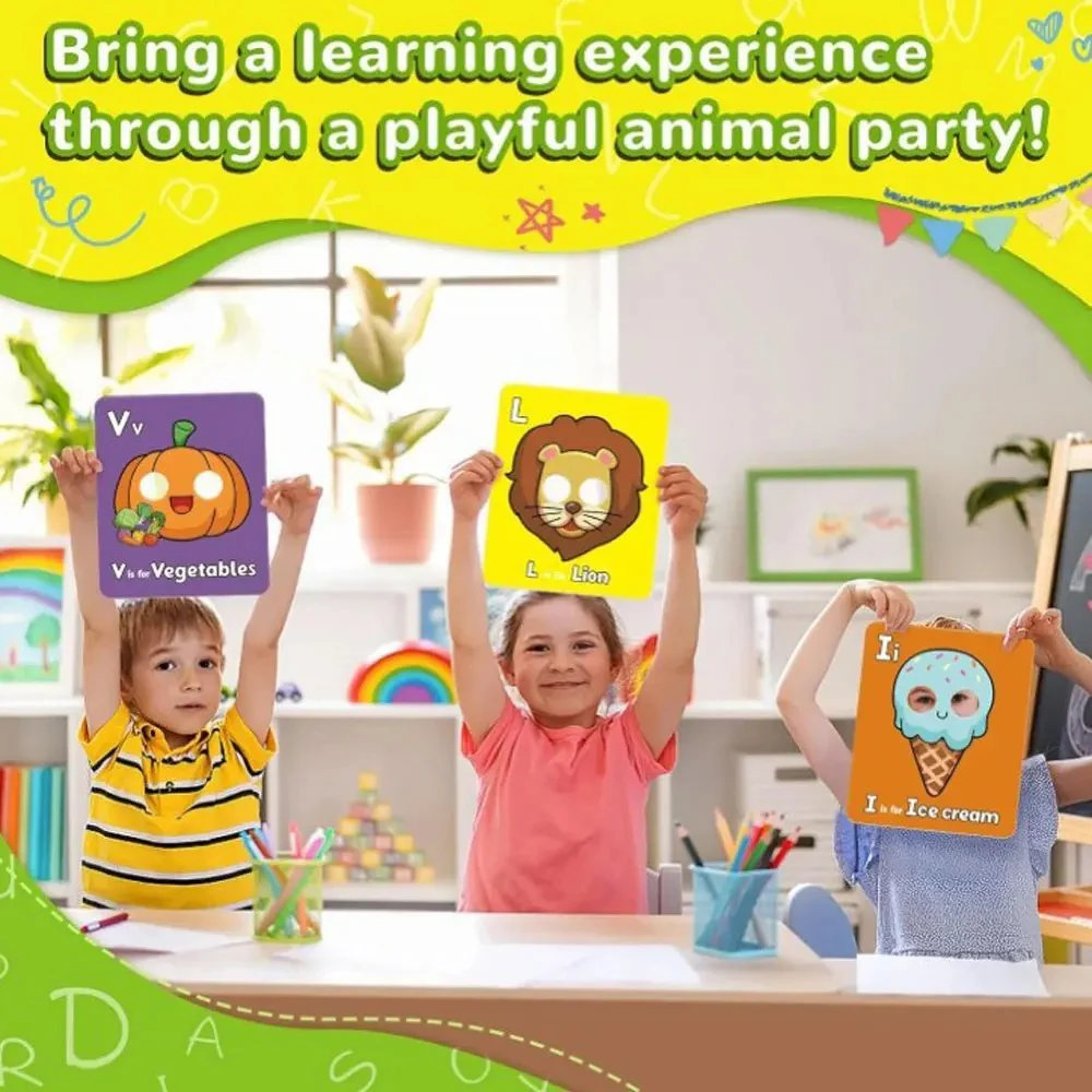 Alphabet flashcards with animal designs - Image 6