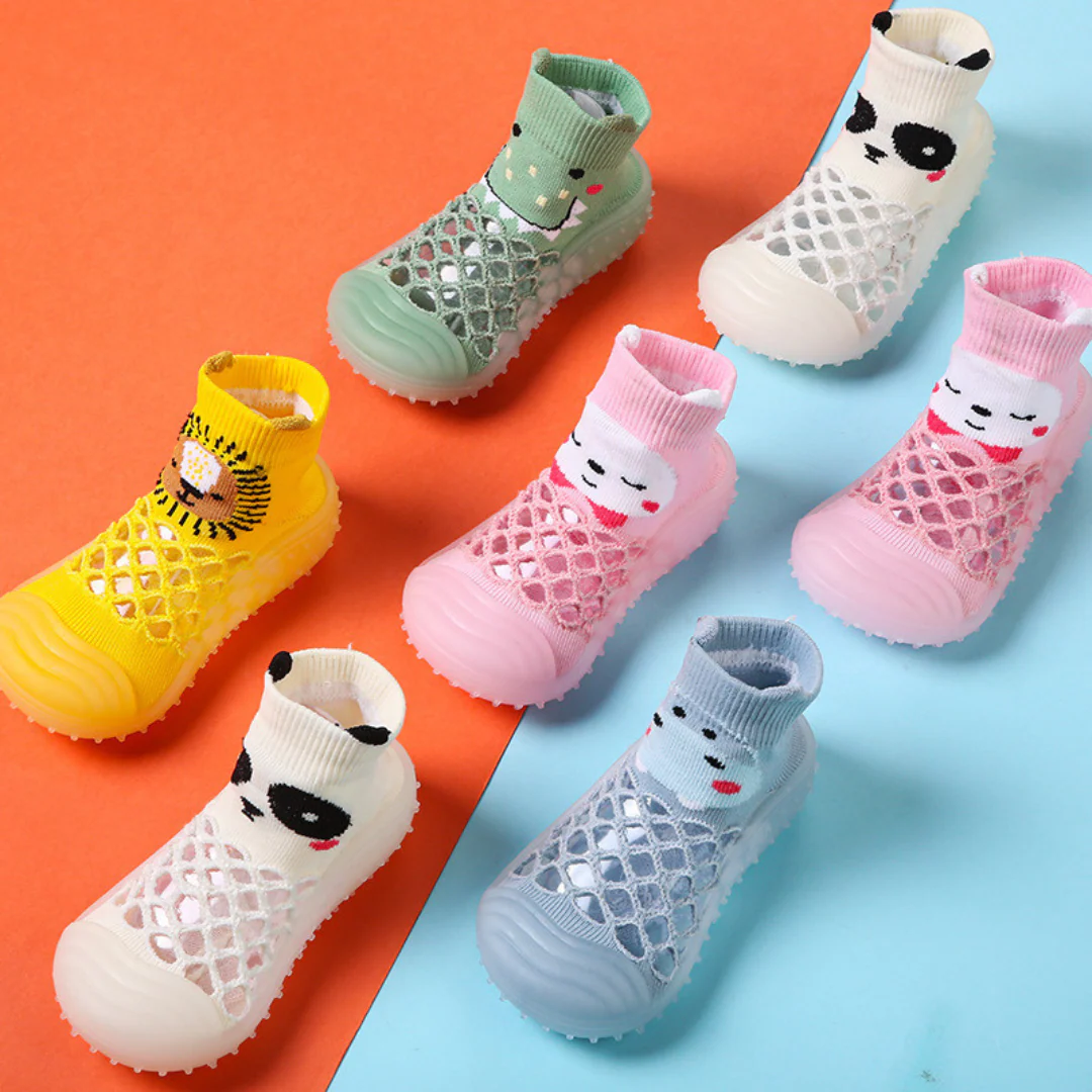 Animal Design Barefoot Socks for Babies - Image 3