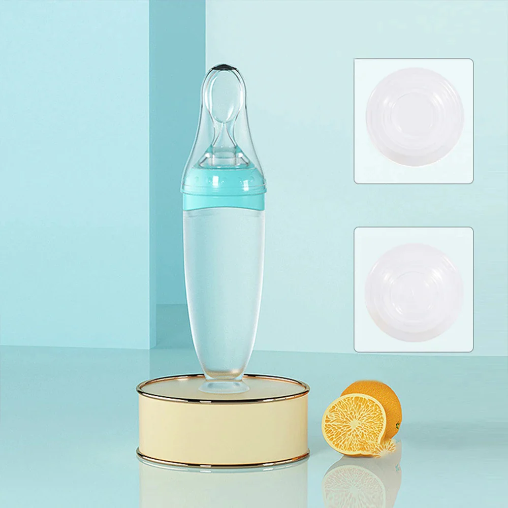 Baby Feeding Bottle with Spoon - Image 10