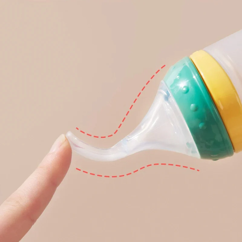 Baby Feeding Bottle with Spoon - Image 6