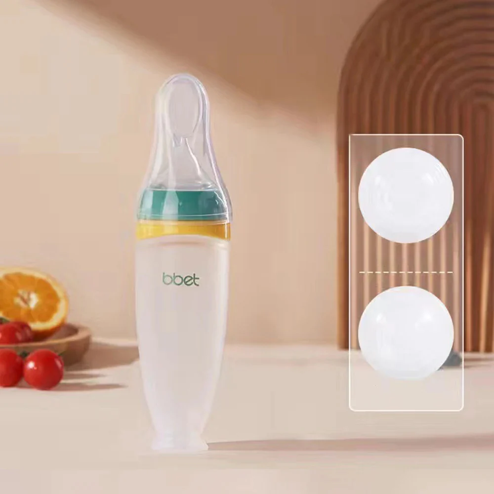 Baby Feeding Bottle with Spoon - Image 9