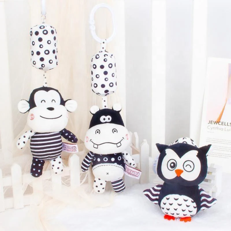 Baby Rattle Stuffed Animals for Cribs and Strollers - Image 3