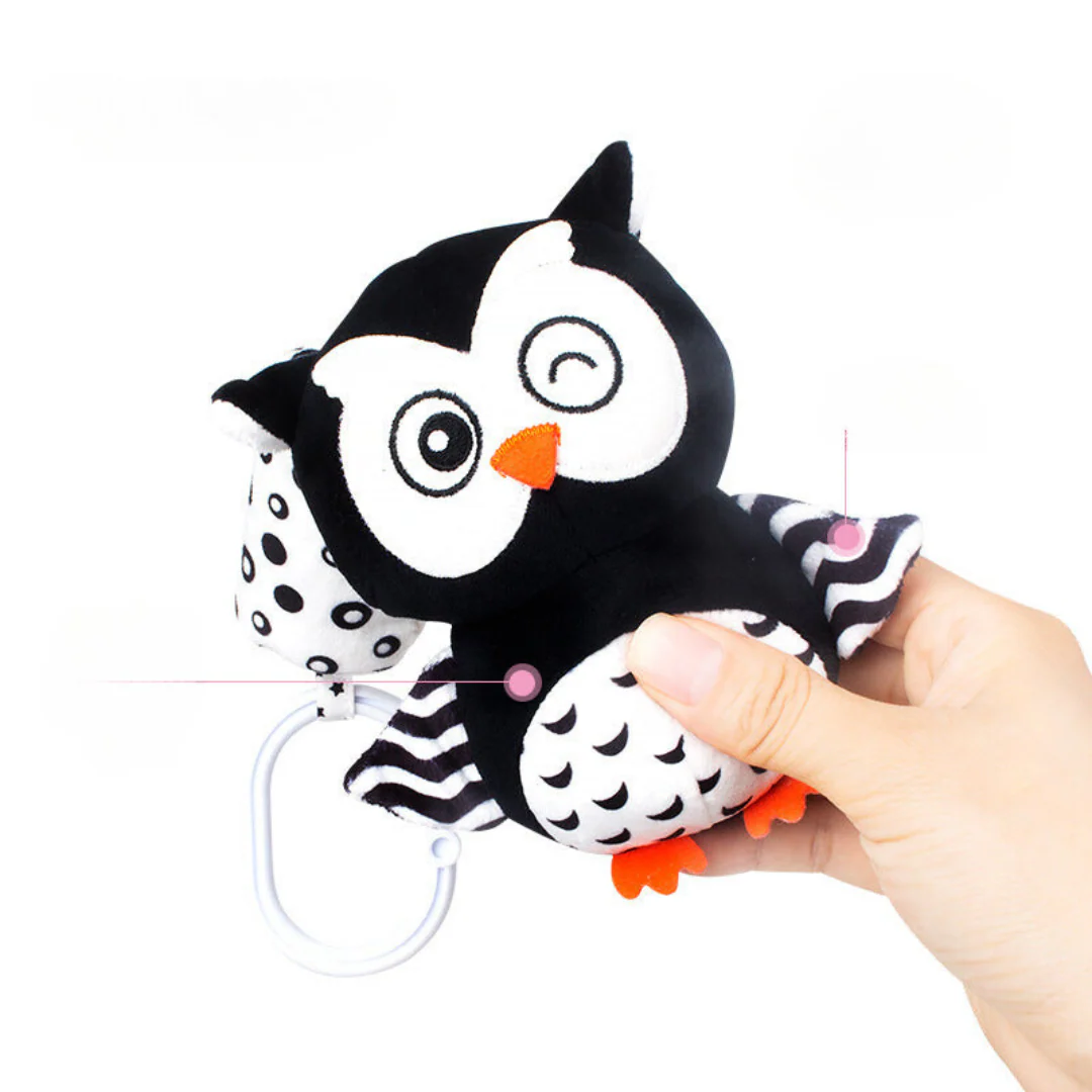 Baby Rattle Stuffed Animals for Cribs and Strollers - Image 4