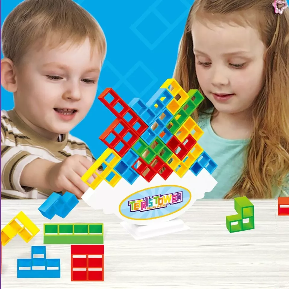 BlockTower - Balance Stacking Board