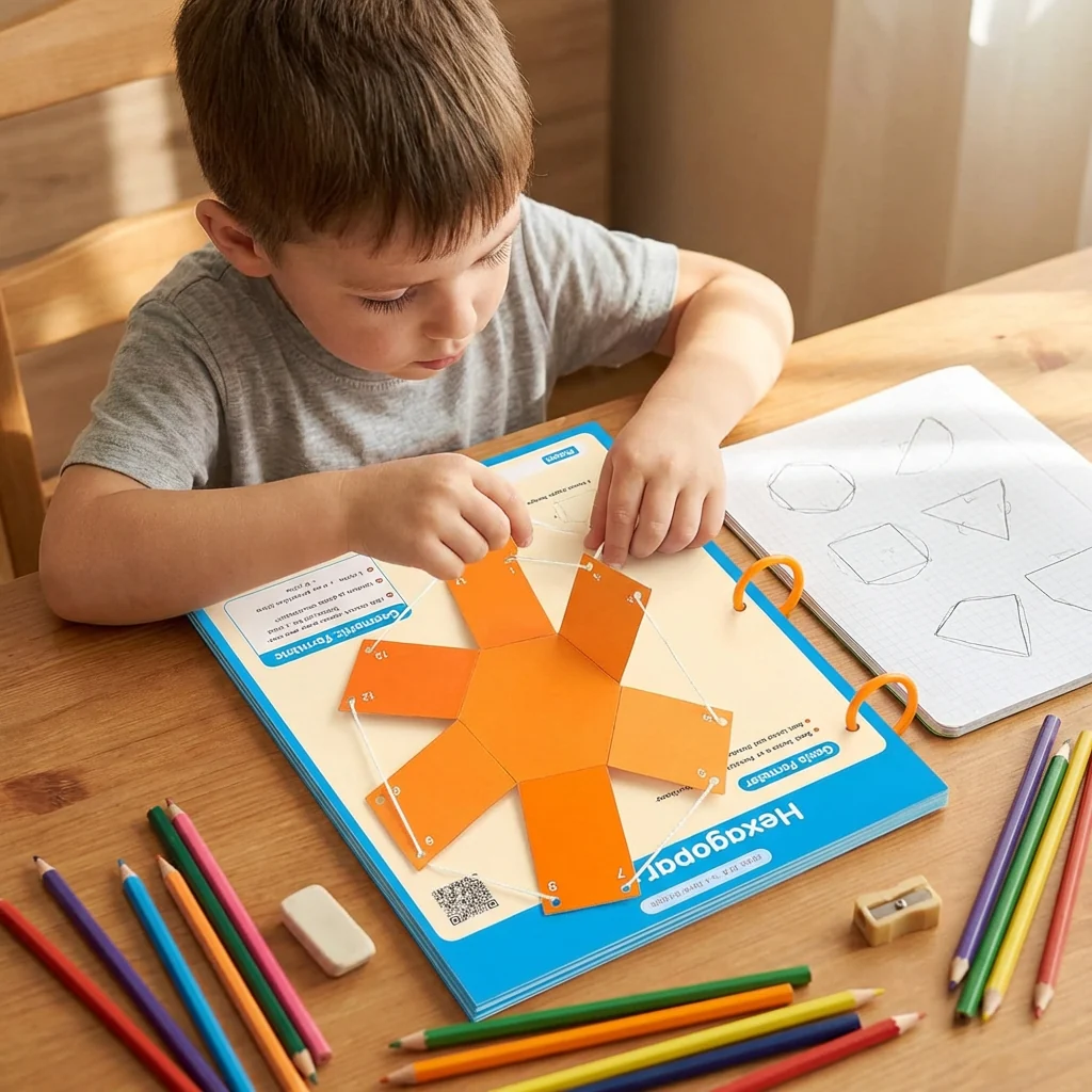 Brilliant geometry textbook for children