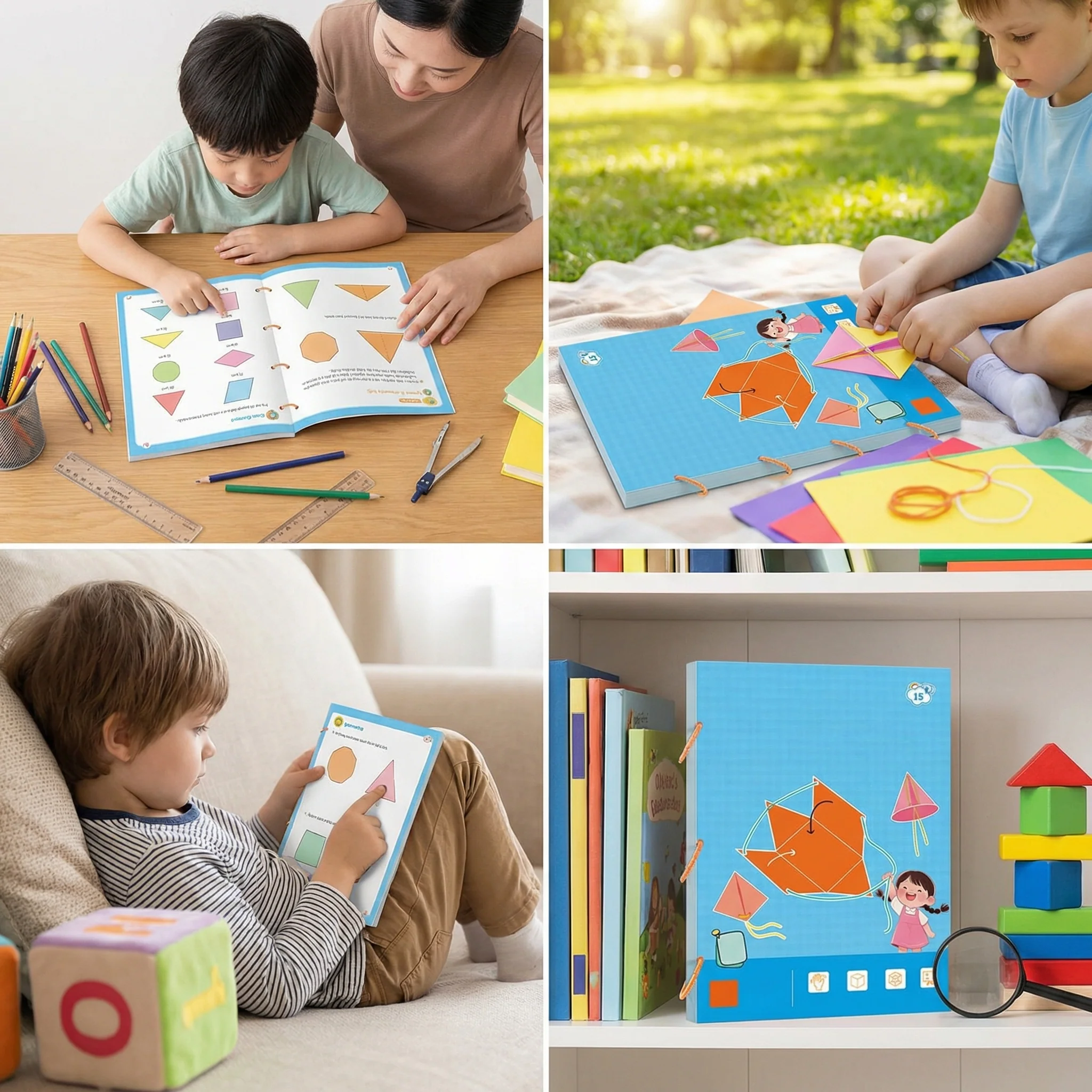 Brilliant geometry textbook for children - Image 3