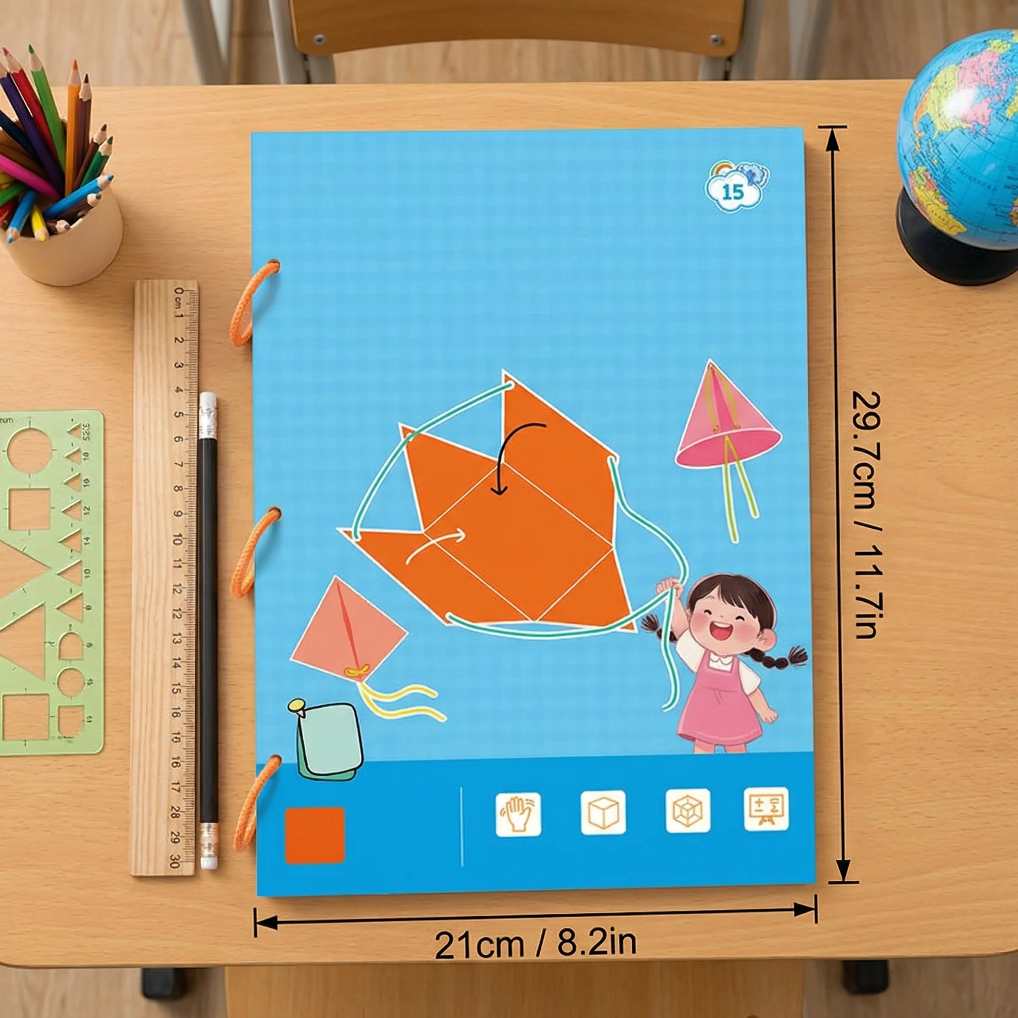 Brilliant geometry textbook for children - Image 4