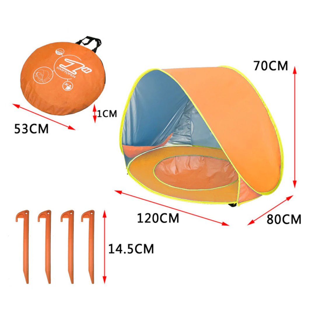 Children Beach Tent with Pool - Image 5