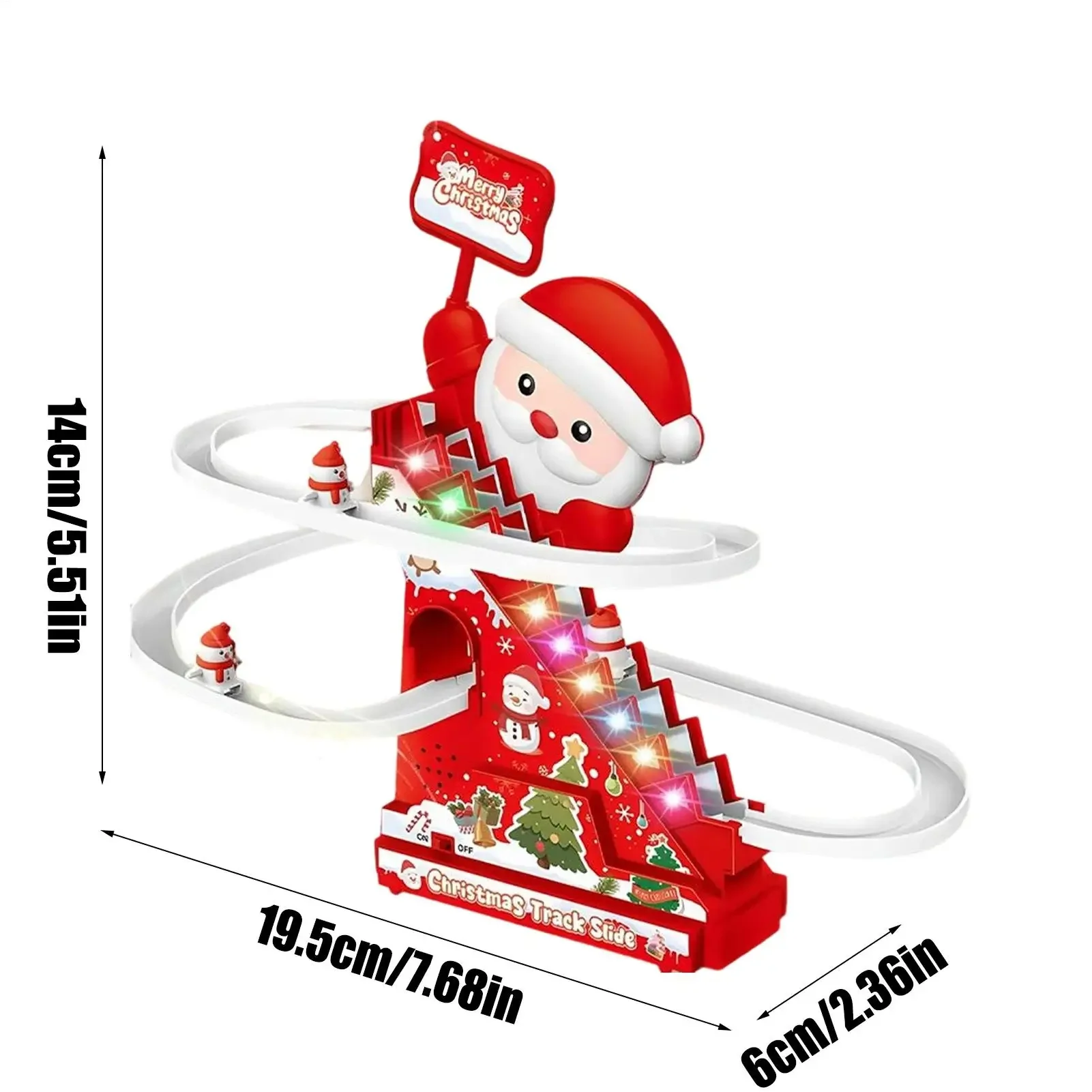 Christmas Santa Slide Roller Coaster Fun - Image 5