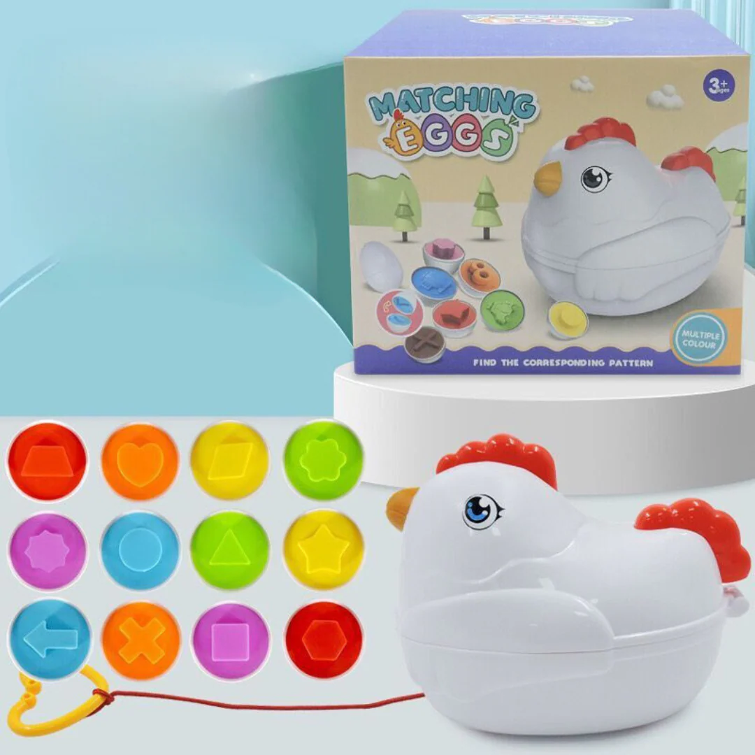 Color shape educational toy egg shell - Image 14