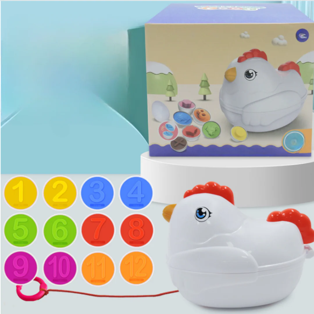 Color shape educational toy egg shell - Image 7
