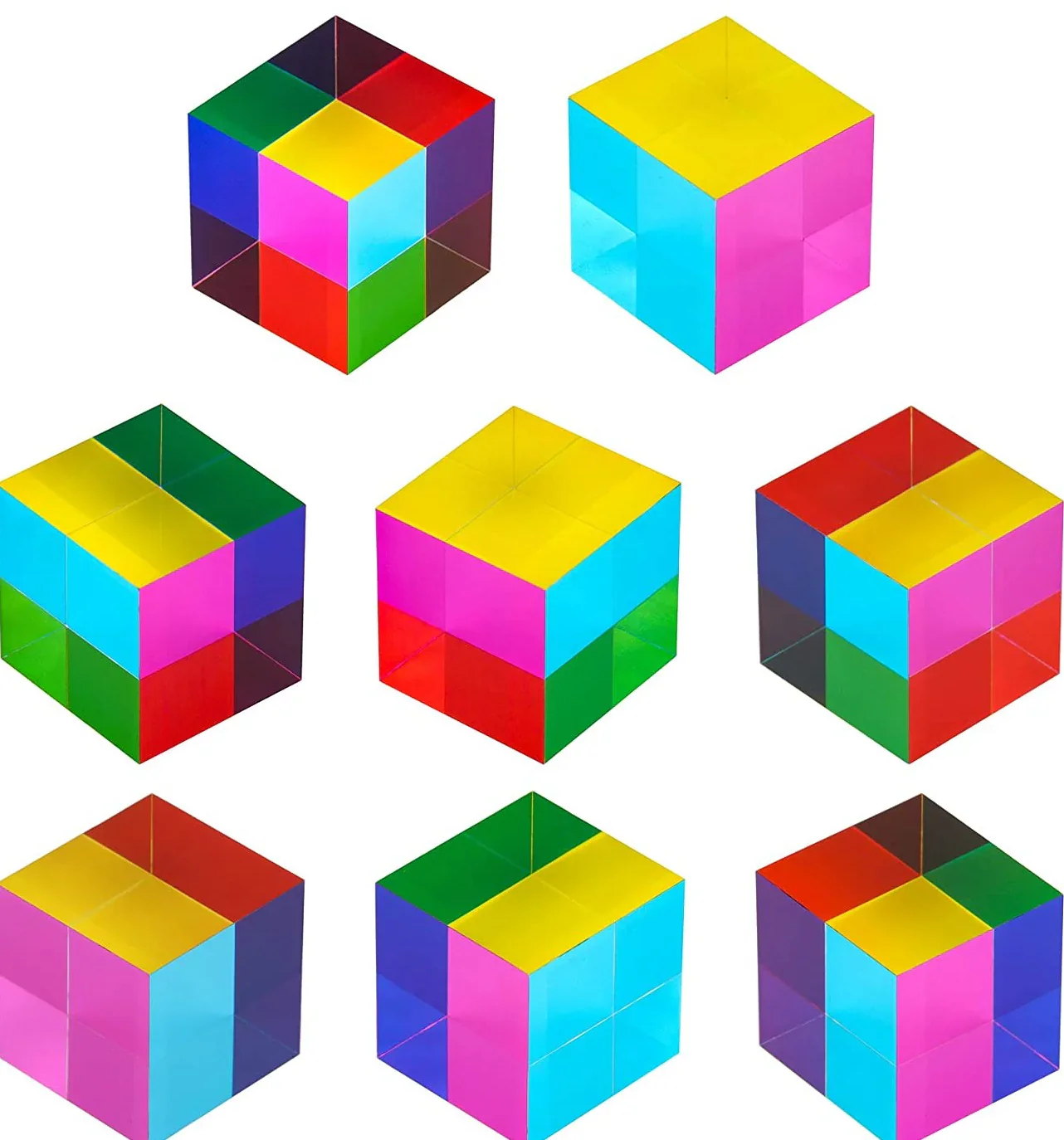 Colour Mixing Prism Cube - Image 3