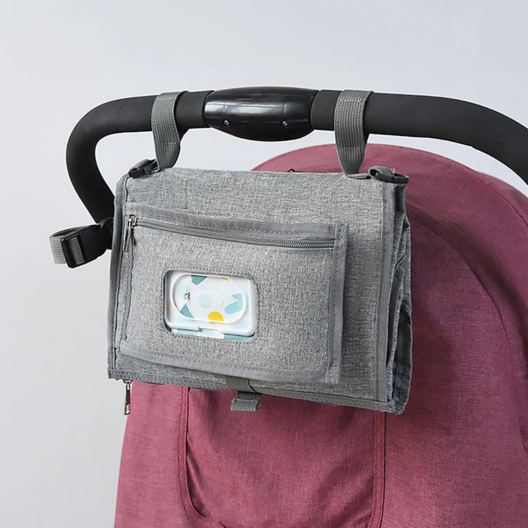 Compact Changing Mat with Pockets for On-the-Go - Image 3