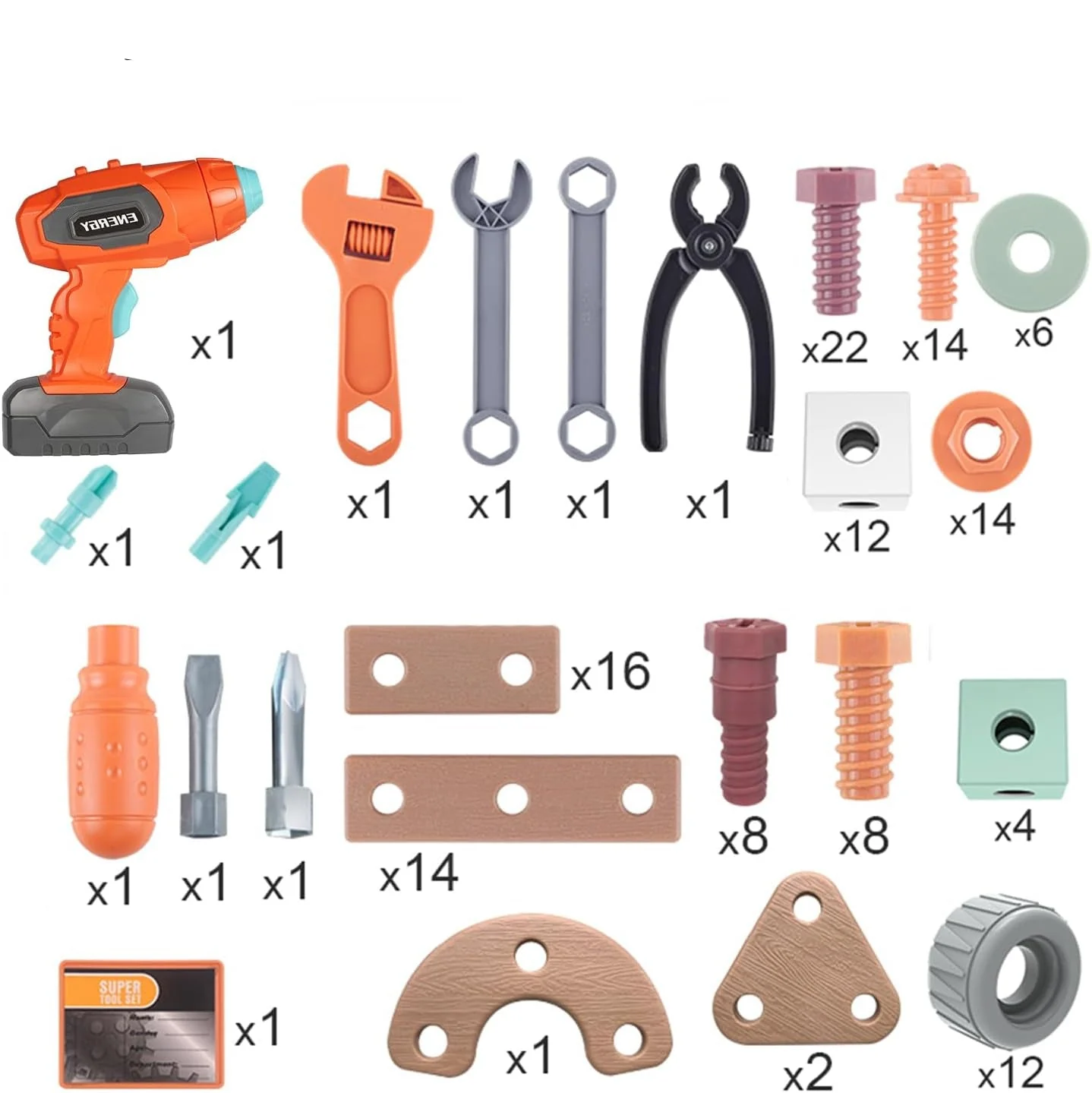 Construction Kit Playset for Little Craftsmen - Image 8