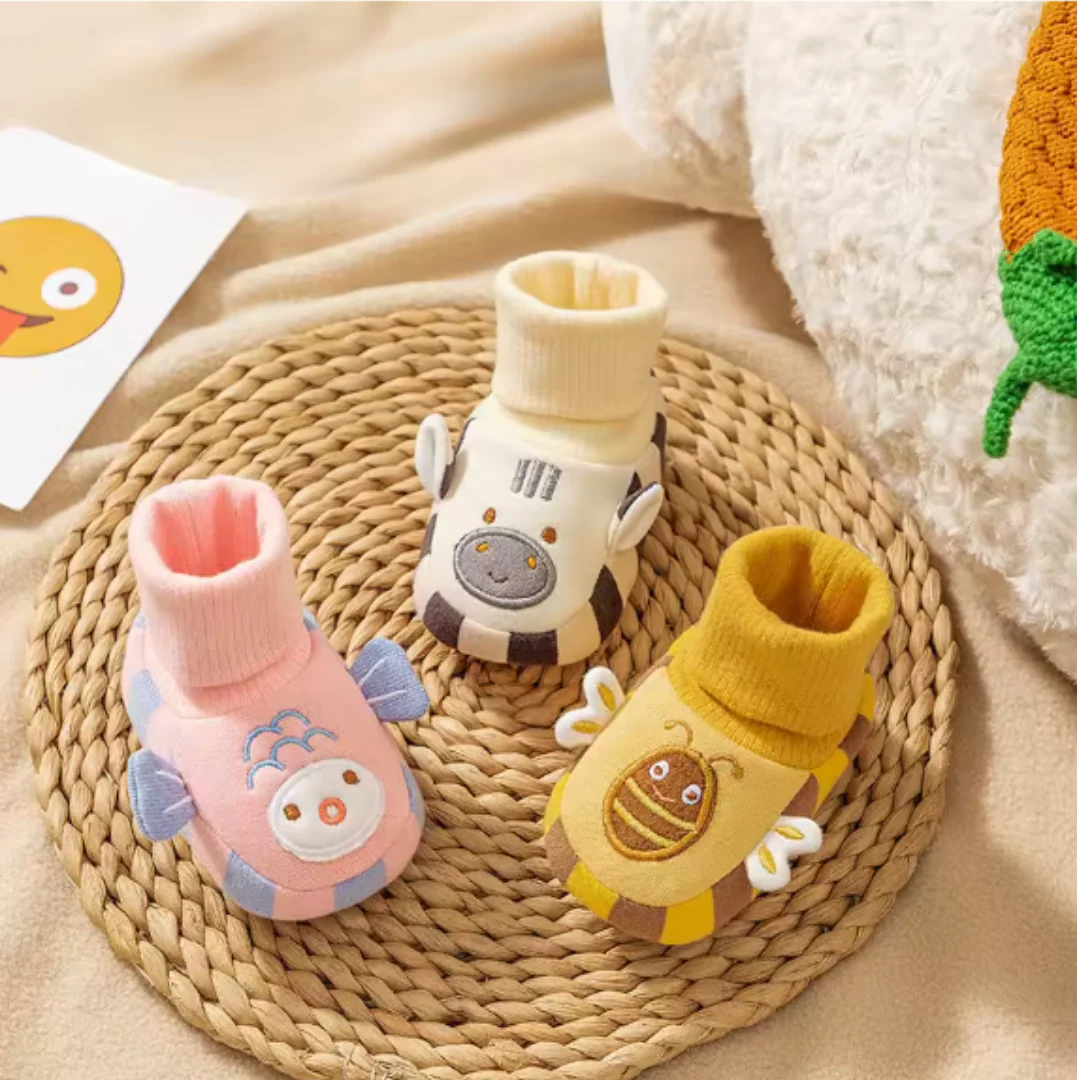 Cosy Baby Sock Shoes – Warm, Non-Slip & Comfortable - Image 3