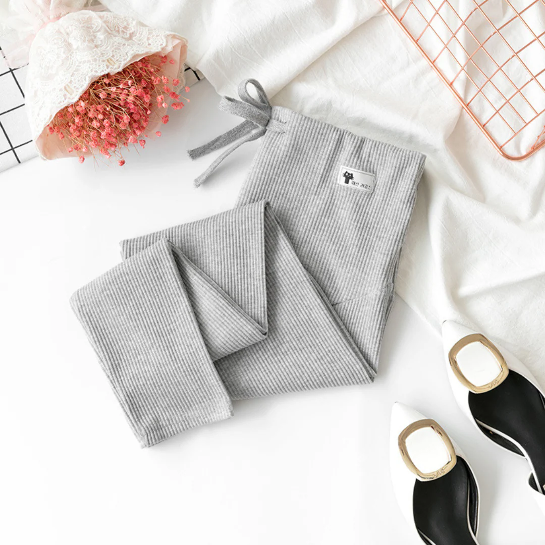 Cozy Maternity Leggings in Jogging Pants Style - Image 6