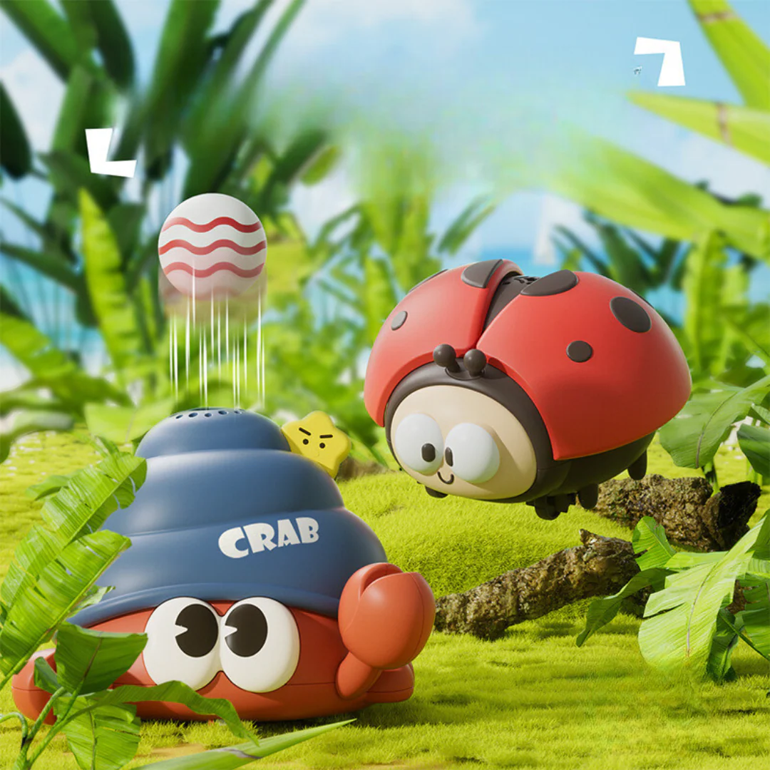 Crab Air Fontain Ball Toy - Image 2
