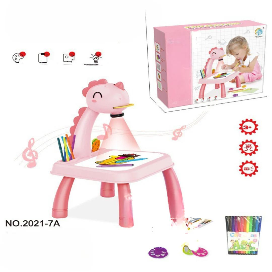 Creative Drawing Desk with Projector - Image 11