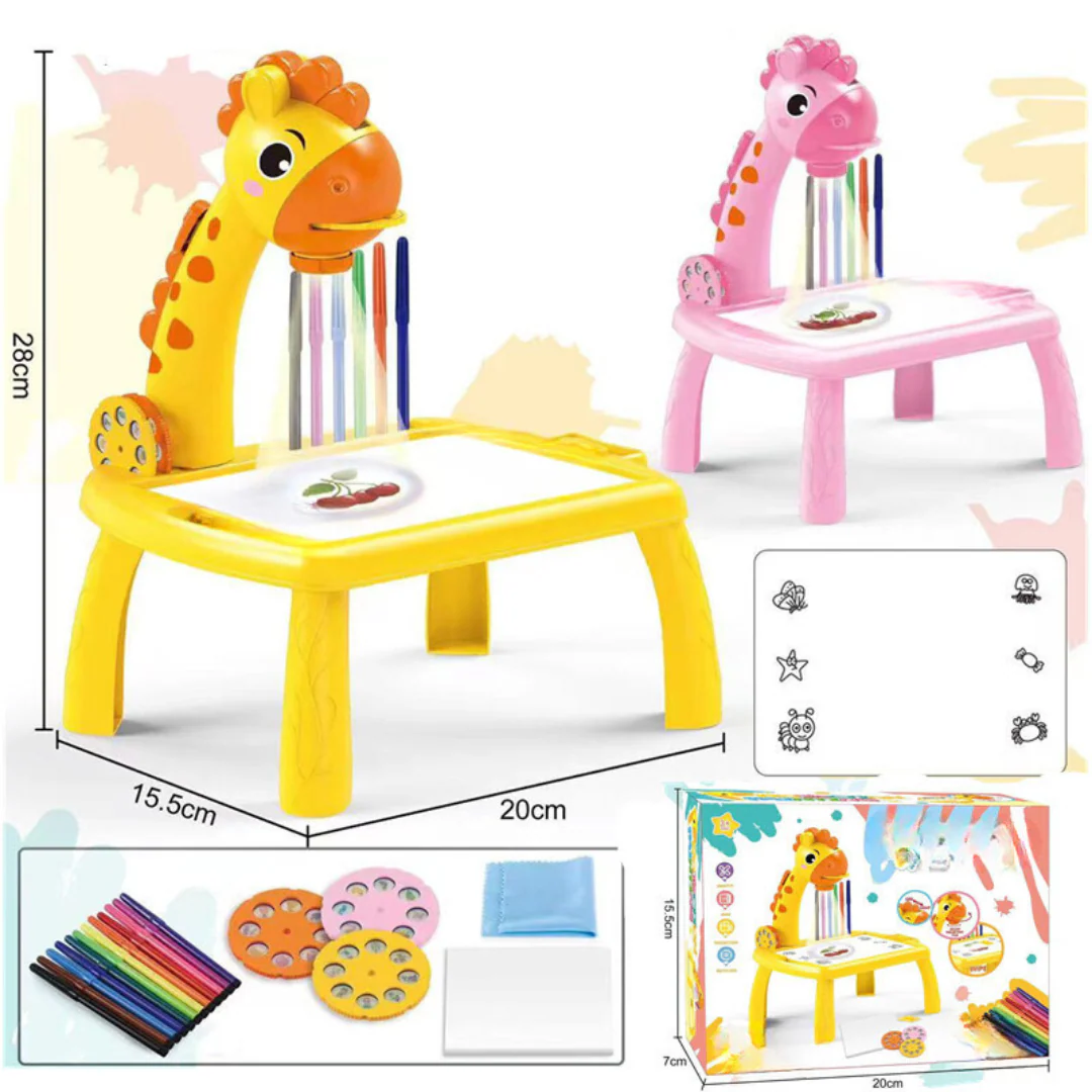Creative Drawing Desk with Projector - Image 12