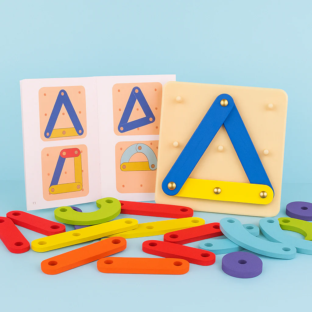 Creative Letters Numbers and Shapes Learning Board - Image 5