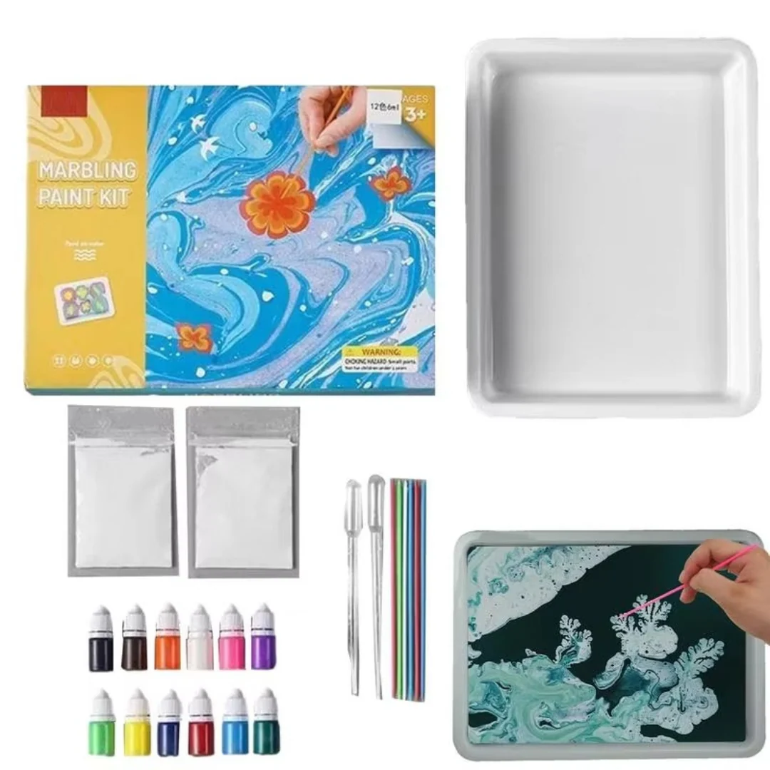 Creative Marbling Paint Set - Image 3