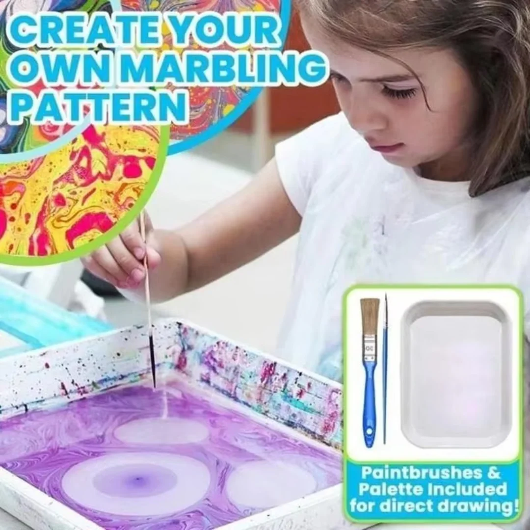Creative Marbling Paint Set - Image 9