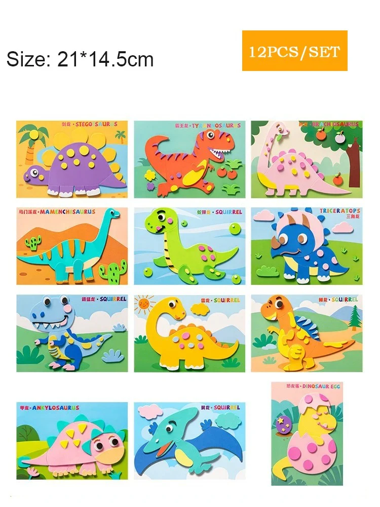 Creative sticker craft set for children - Image 3