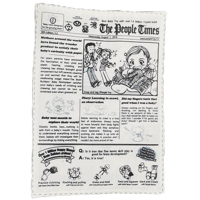 Crinkly Baby Newspaper - Image 2