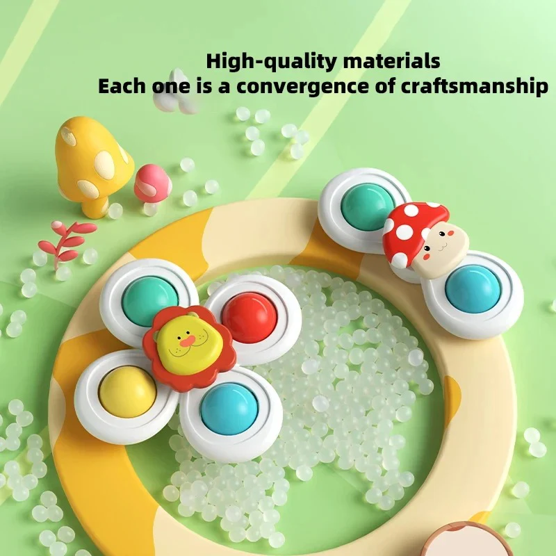 Cute suction cup toy for babies Set of 3 - Image 5