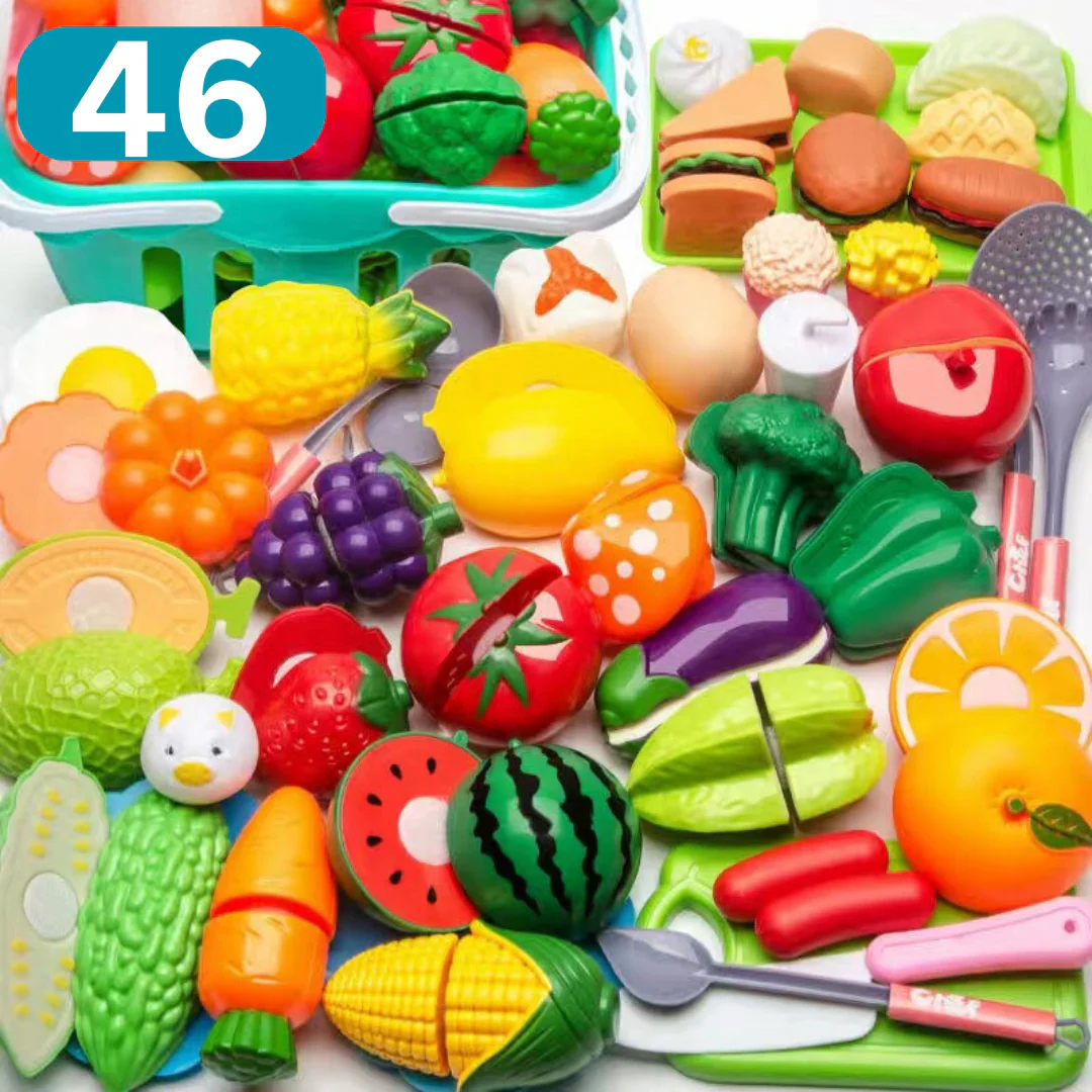 Cuttable Fruits and Vegetables Play Set - Image 5