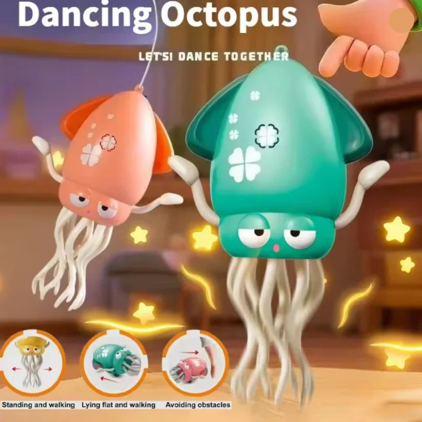 Dancing squid tummy time toy - Image 6