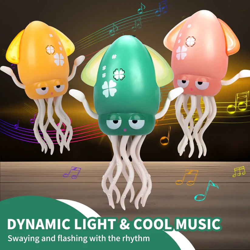 Dancing squid tummy time toy - Image 7