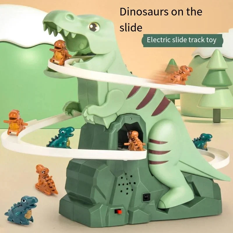 Dino Slide Roller Coaster Fun - Image 2