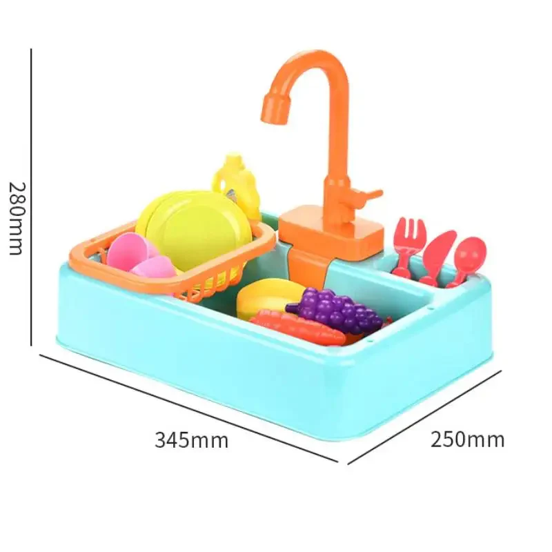 Dishwashing Sink Toy with Running Water - Image 7
