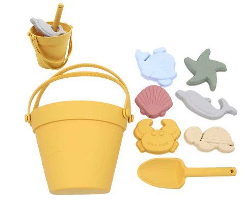 Eco-Friendly Silicone Beach Play Set - Image 4