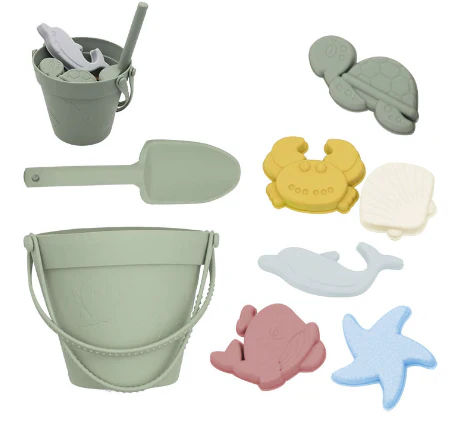Eco-Friendly Silicone Beach Play Set - Image 5