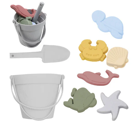 Eco-Friendly Silicone Beach Play Set - Image 7