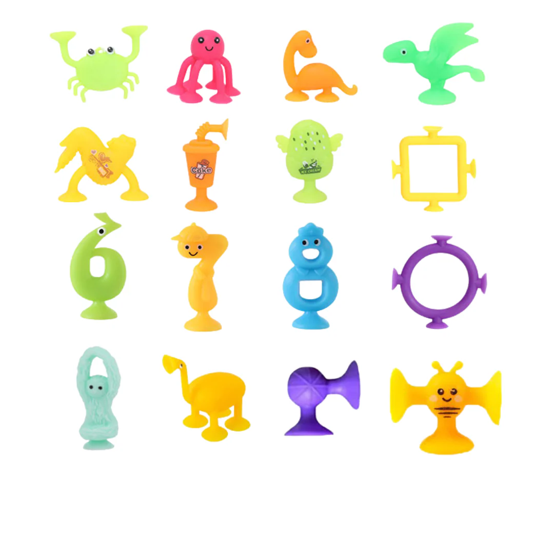 Educational suction cup letters and numbers toy - Image 2