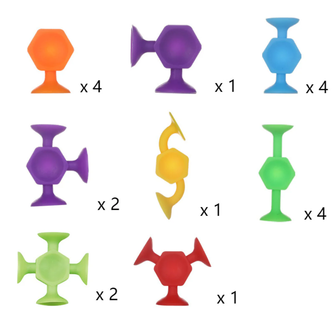 Educational suction cup letters and numbers toy - Image 5